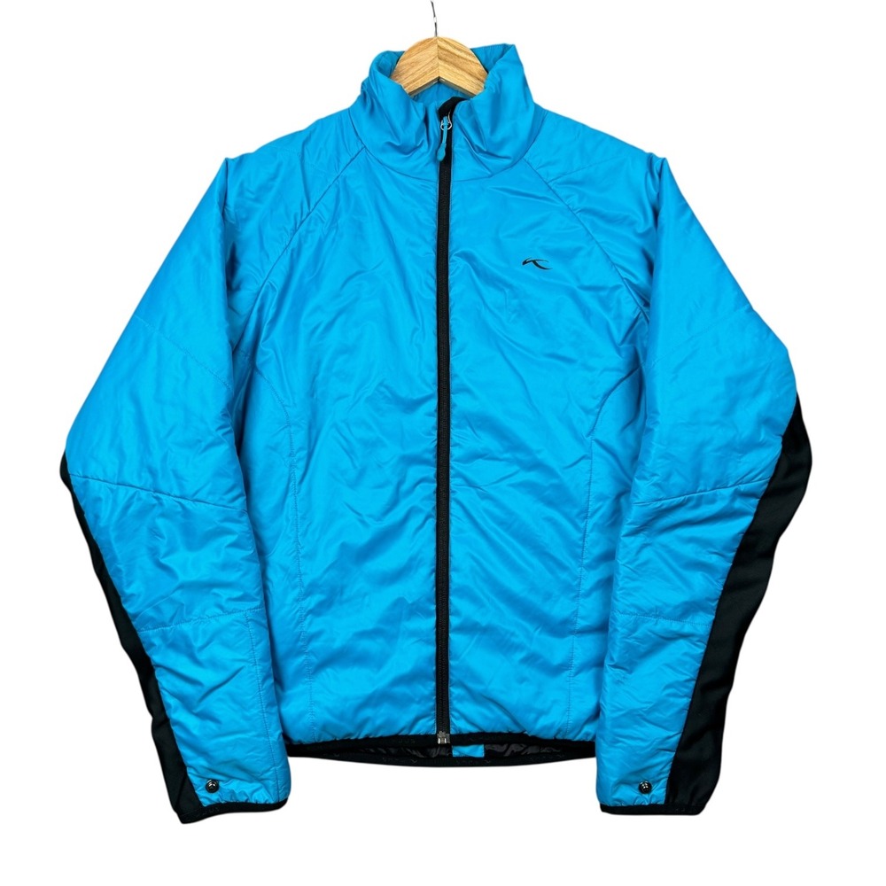 Kjus Jacket Men Medium 50 Blue Primaloft Puffer Lightweight Performance Golf